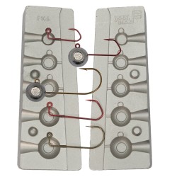 MOLDE DE PLOMOS TETES PLOMBEES BALLE 3-5-8-11-14 Grs - MOU146