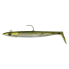 LEURRE SAVAGEAR SANDEEL V2 15.5CM 46G SINKING GREEN SILVER 2+1