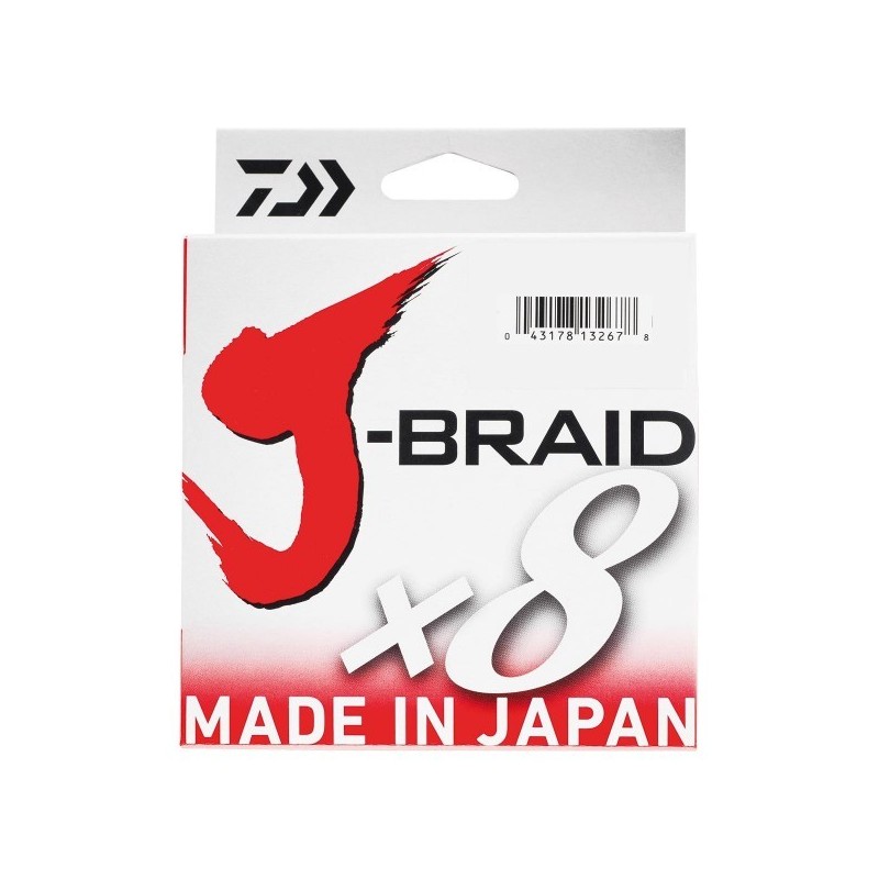 TRESSE DAIWA JBRAID 8B 300M 16mm 9kg MULTICOLOR