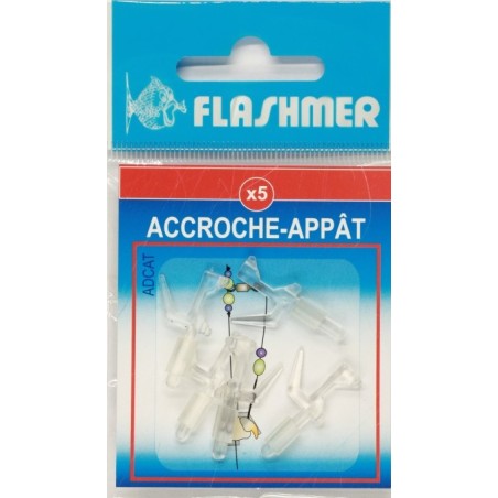 ACCROCHE APPAT TRANSPARENT – sachets de 5