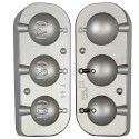 MOLDE DE PLOMOS BOULE 100-120-140 GRS - MOU044