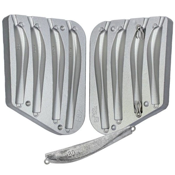 ALCIUMPECHE Attaches A0 par 100 - MOU7205 - pour moules à plombs