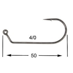 HAMECON VMC JIG ROND 7161BN-TI X10 4/0 sachet de 10