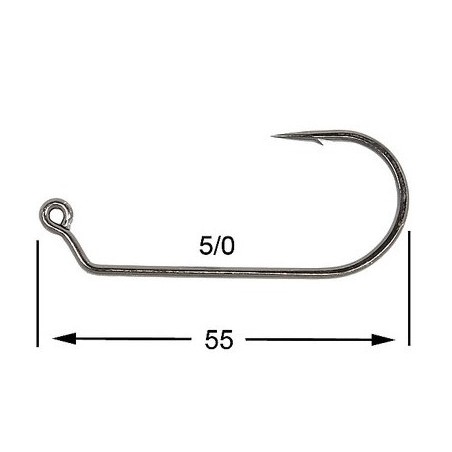 HAMECON VMC JIG ROND 7161BN-TI X10 5/0 sachet de 10