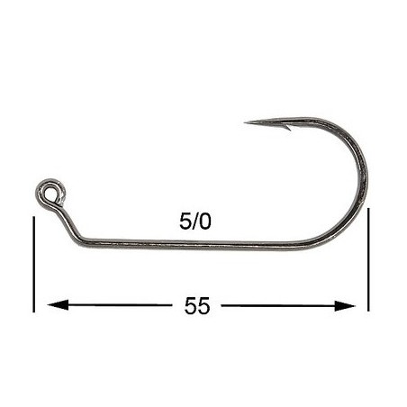 HAMECON VMC JIG ROND 7161BN X10 5/0 sachet de 10