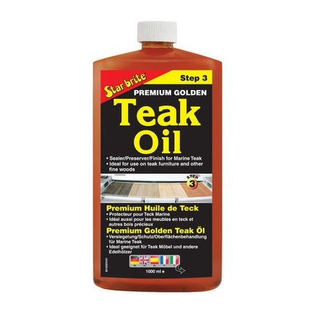 HUILE DE TEK GOLDEN TEAK OIL 500ML