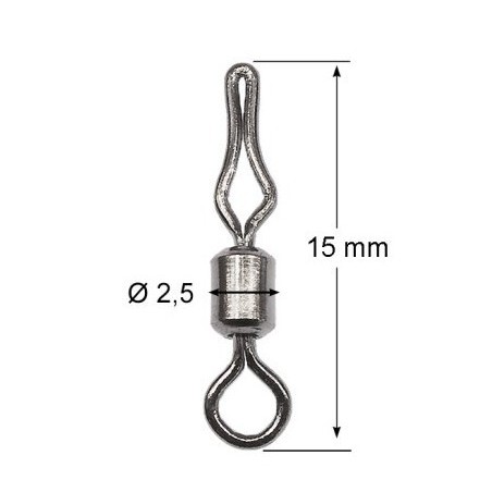 Emerillon Drop Shot n°7 Boite de 50 - DS7 - MOU3025N7