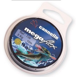 MEGAFLEX  11kg - Bobine de 5 m - en stock - Bas de Ligne Acier