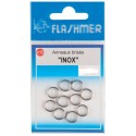 ANNEAUX BRISES INOX 5,5 mm - pochette de 10