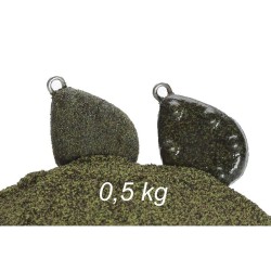 PACK REVETEMENT PLOMB - Gros Grain CAMOUFLAGE 500grs POUDRE PLASTIFIANT 