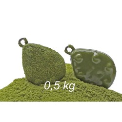 PACK REVETEMENT PLOMB - Gros Grain HERBE WEED 500 grs POUDRE  PLASTIFIANT