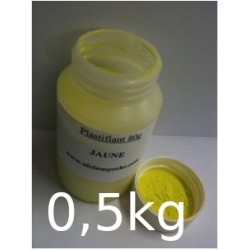 PACK REVETEMENT PLOMB - JAUNE pot de 500 grs POUDRE PLASTIFIANT