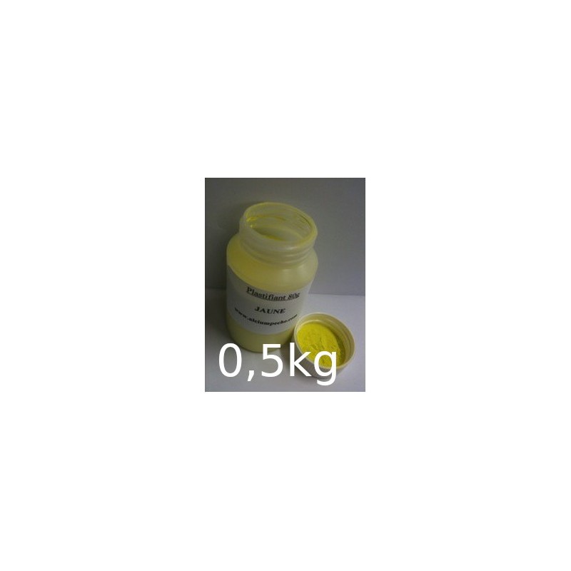 PACK REVETEMENT PLOMB - JAUNE pot de 500 grs POUDRE PLASTIFIANT