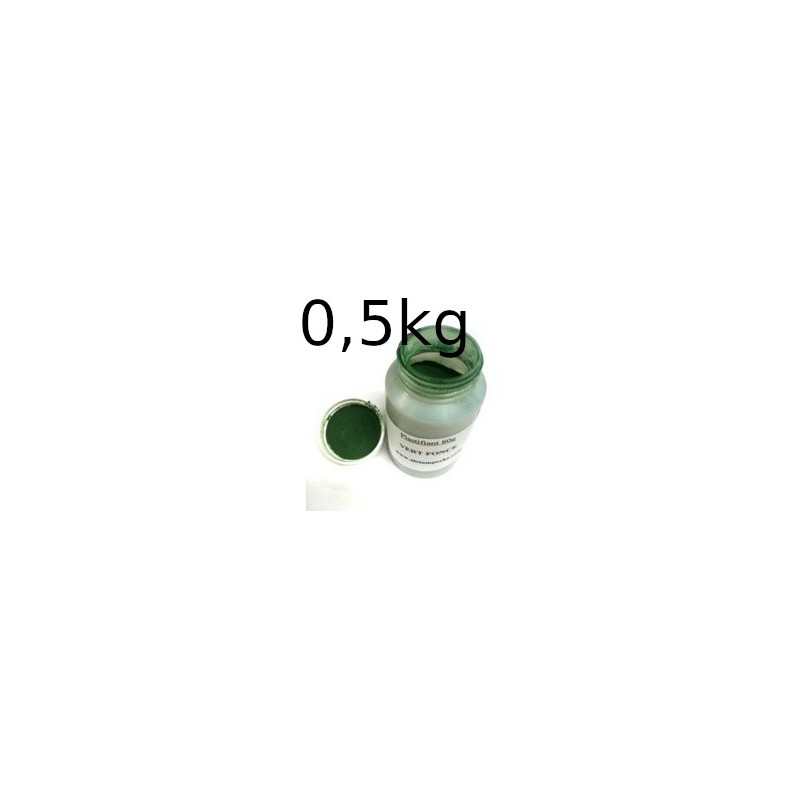 PACK REVETEMENT PLOMB - VERT FONCE pot de 500 grs POUDRE PLASTIFIANT
