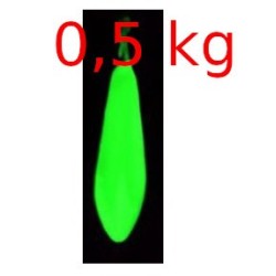 PACK REVETEMENT PLOMB - PHOSPHORESCENT  500 grs  POUDRE PLASTIFIANT