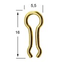 Anillos A1 por 100 - MOU7201 - para moldes de plomos