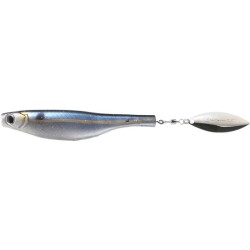 DARTSPIN PRO WEEDLESS 7 BLUE BACK SILVER monté x1