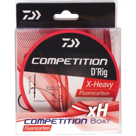 MONTAGE DAIWA 3HAMECONS COMPETITION FLUORO X-HEAVY