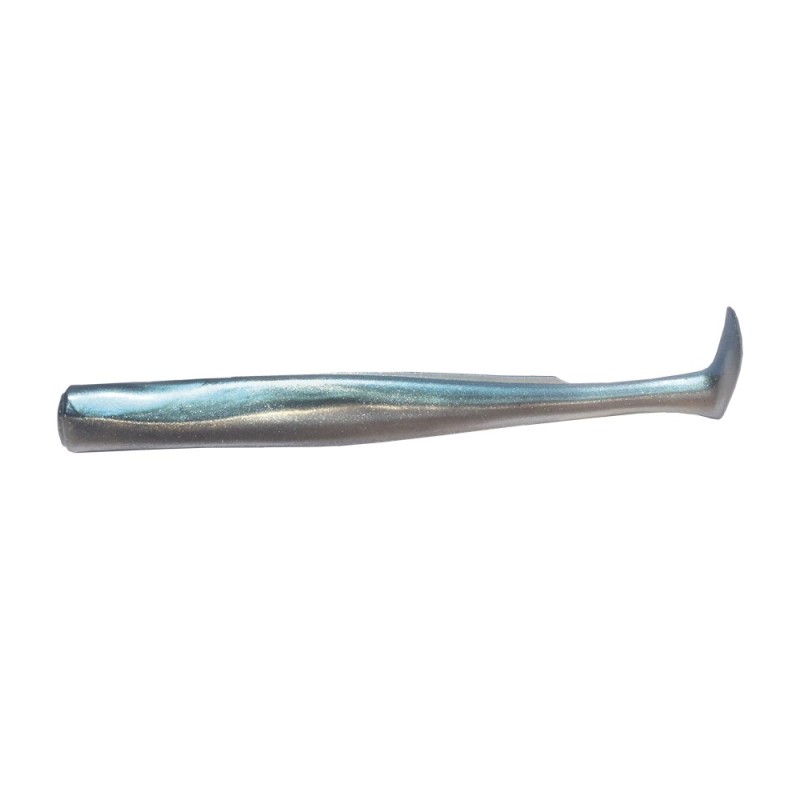 LEURRES FIIISH CRAZY PADDLE TAIL 120 - 3 corps - Pearl Blue - CPT120