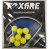 PERLE FOXFIRE RONDE 8,5mm JAUNE sachet de 8