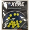 PERLE FOXFIRE RONDE 6,5mm JAUNE sachet de 12