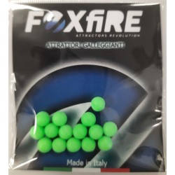 PERLE FOXFIRE RONDE 6,5mm VERT sachet de 12