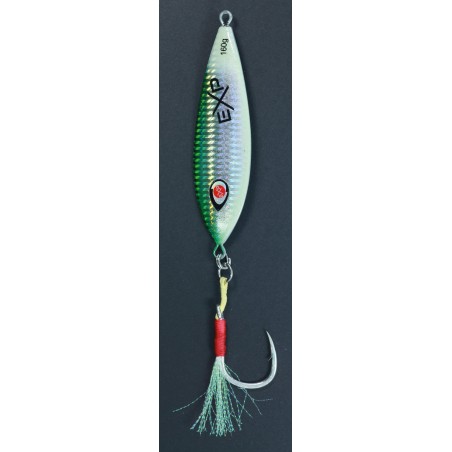 JIG FUNA - 80 g - DOS VERT (DG) EXPLORER TACKLE