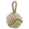 BOULE DE TOULINE BEIGE COTON 27X15X15CM