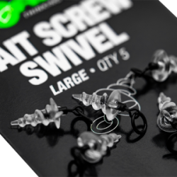 Korda - Micro Ring Swivel Bait Screw Large (5pcs)