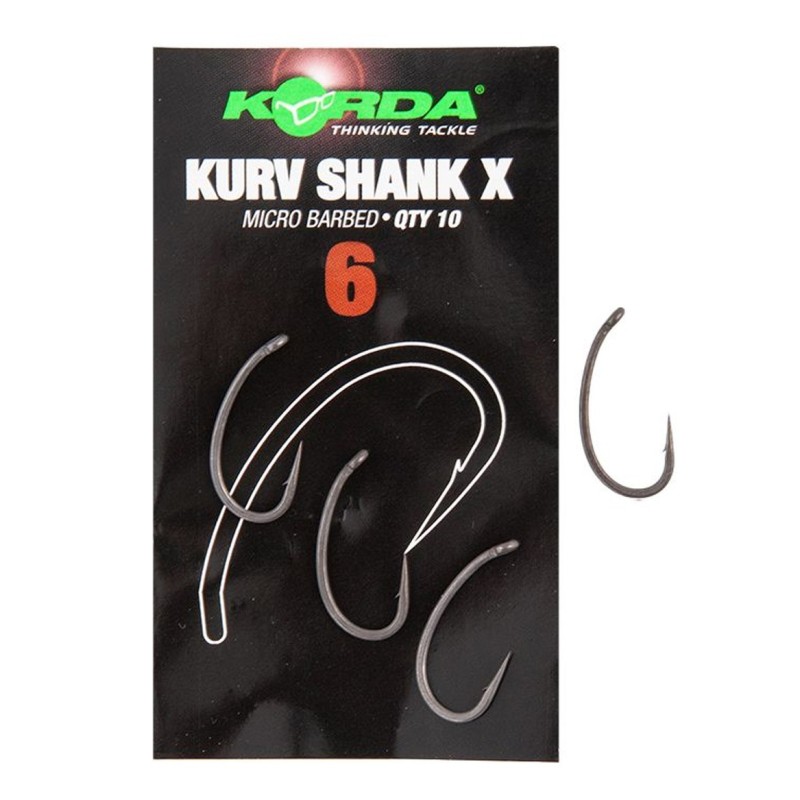 HAMECONS KORDA Kurv Shank X Size 06 sachet de 10