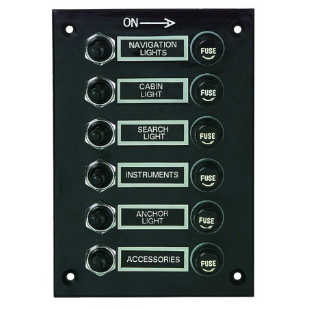 TABLEAU ELECTRIQUE ETANCHE 6 POSITIONS