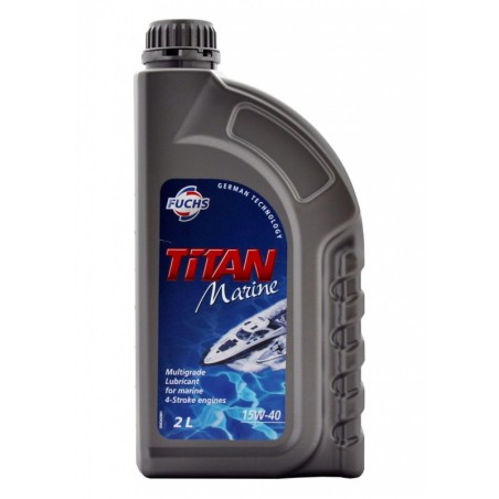 HUILE TITAN MARINE 15W40 5 LITRES