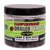 Pellets Percés - 80gr - 8mm -  Hemp & Bun Spice (version pellet rouge) FUN