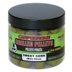 Pellets Percés - 80gr - 8mm -  Sweet Corn FUN FISHING