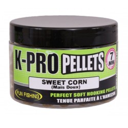 K-Pro Pellets - 60gr - 7mm - Hemp & Bun Spice FUN FISHING