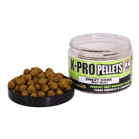 K-Pro Pellets - 60gr - 7mm - SWEET CORN FUN FISHING