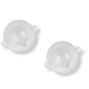 POCHETTE 2x JET BULL - SPHERIQUE - N° 1 (25 mm) - TRANSPARENT