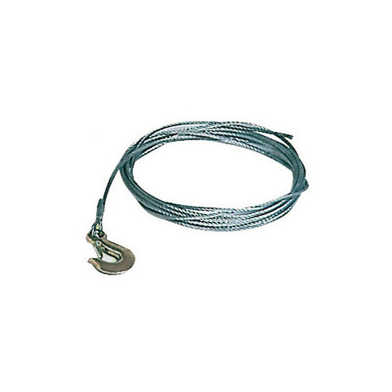 Cable pour treuil de remoruqe - 5 mm x 7.5 M