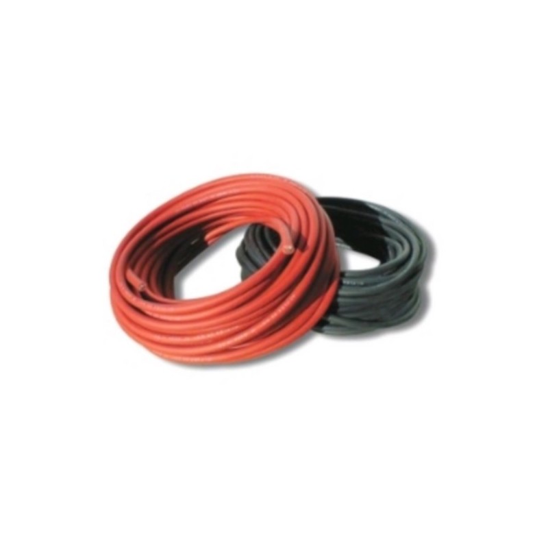 Cable électrique souple 10M - HO7V-K - 1.5 mm - rouge