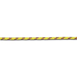 Garcette polyester - Jaune 2.5 mm - Bobinot 22M