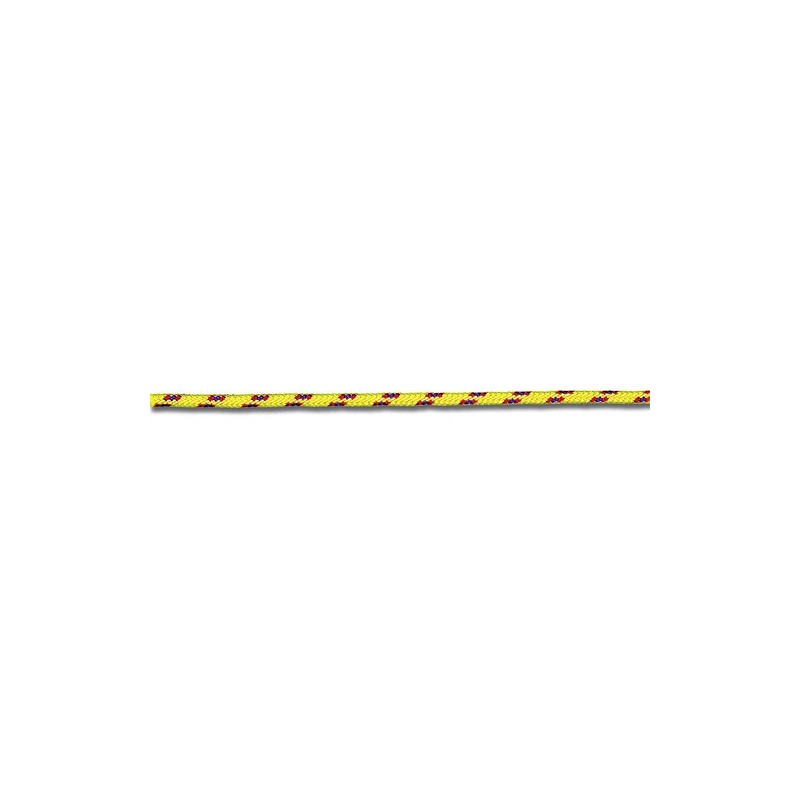 Garcette polyester - Jaune 2.5 mm - Bobinot 22M