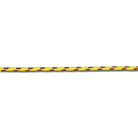 Garcette polyester - Jaune 2.5 mm - Bobinot 22M