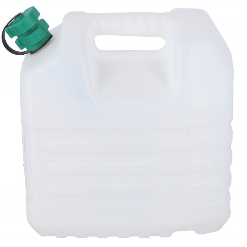 Jerrican eau en plastique 20L, blanc - Jerricans