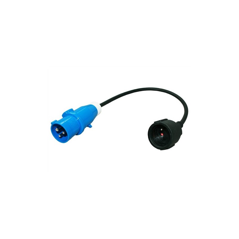 Adaptateur P17 Cable 50 cm- Prise CEE femelle - P17 male