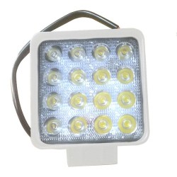 Projecteur étanche à LED - carré - 16 x 3 W