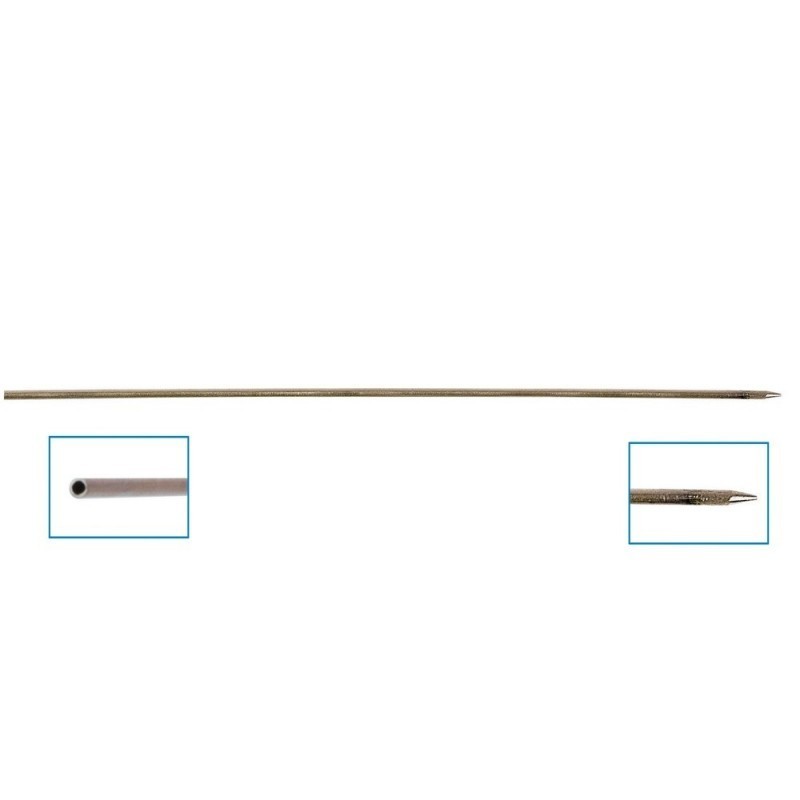AIGUILLE A VERS INOX 18 CM - 1,5 MM - TUBE DE 2 -- TOP