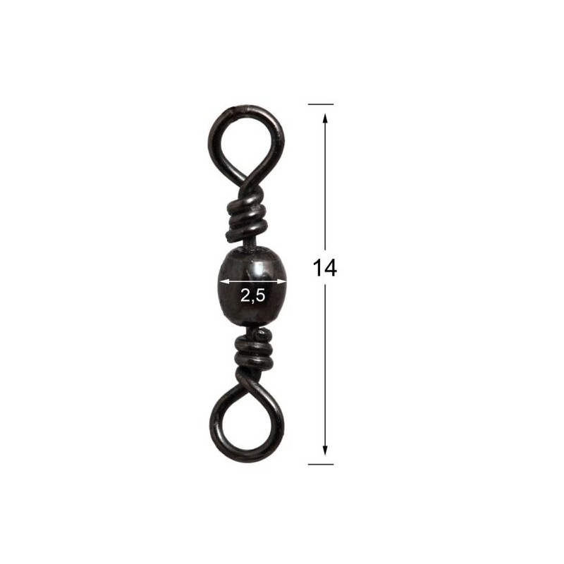 BARIL SEUL NOIR N°12 BOITE DE 100 FLABSC12B para moldes de plomos
