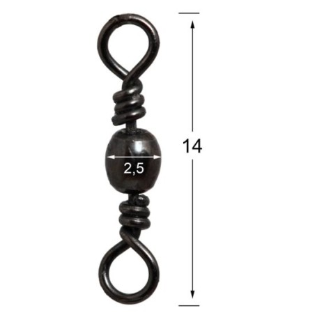 BARIL SEUL NOIR N°12 BOITE DE 100 FLABSC12B para moldes de plomos