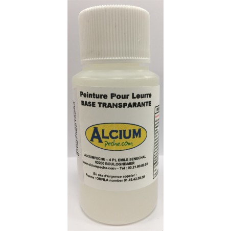 PEINTURE TRANSPARENTE 60 ml - Peinture Leurre pour aérographe AERO603