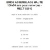 BRIDE ASSEMBLAGE HAUTE 100x50 mm pour remorque - MECT-02010